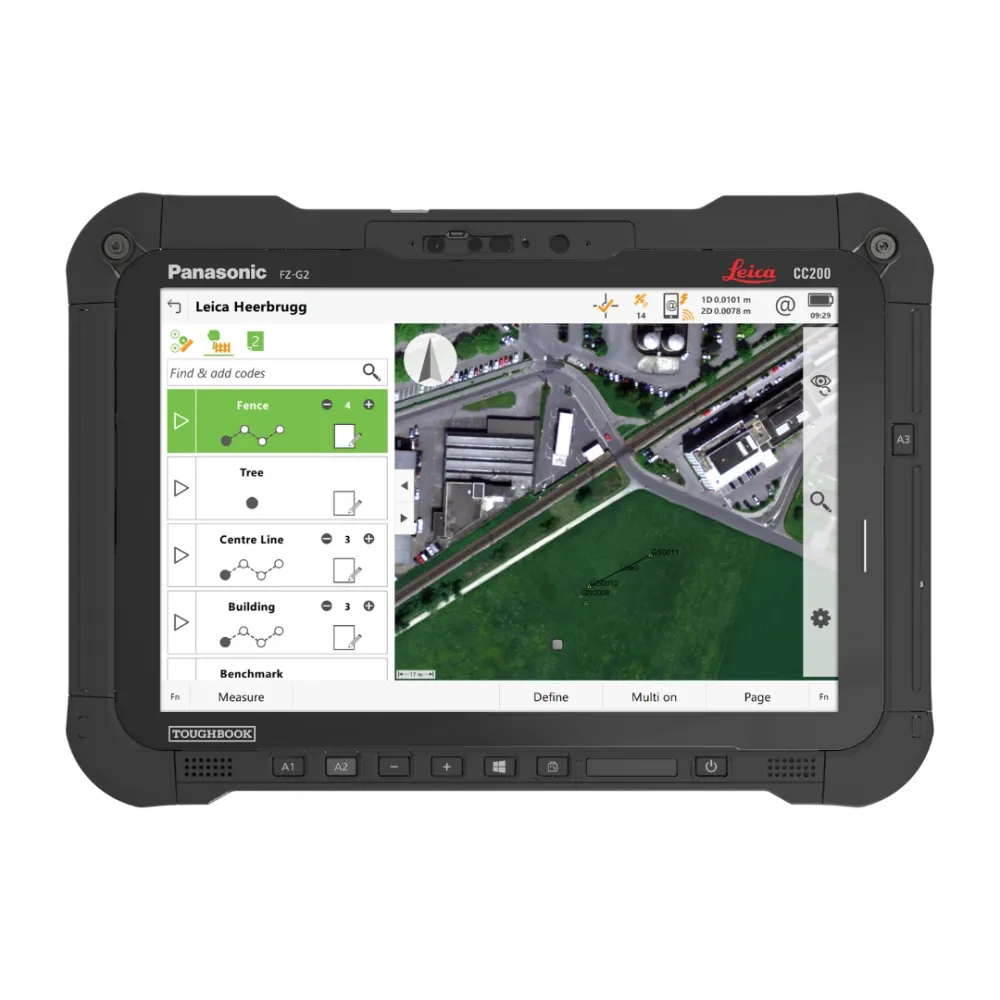 Leica CC200, kontroler terenowy dla geodezji i budownictwa