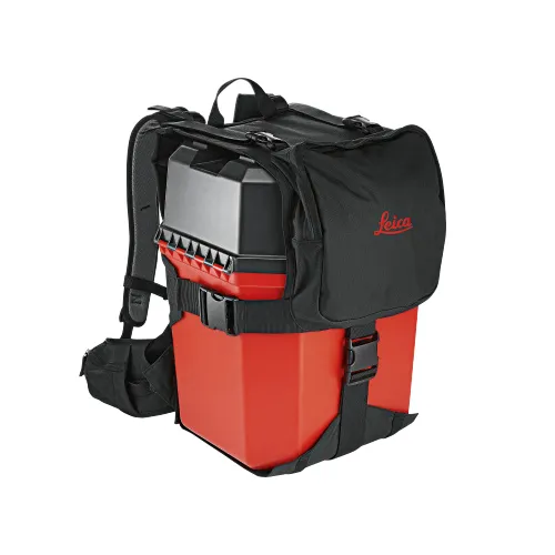 Leica GVP716, plecak z systemem do przenoszenia kontenerów transportowych
