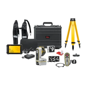 Leica iCON iCS20 MEP Layout, zestaw laserowy do precyzyjnego tyczenia dla instalacji mechanicznych, elektrycznych i wodno-kanalizacyjnych