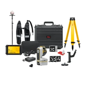 Leica iCON iCS50 Layout PRO, zestaw vPole z kompensacją wychylenia tyczki do tyczenia na budowie