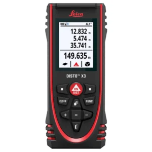 Leica Disto X3, dalmierz laserowy do pomiaru w trudnych warunkach