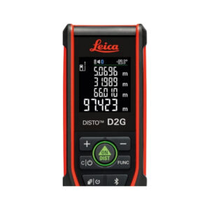 Leica Disto D2G (zielony laser), widok z innej strony
