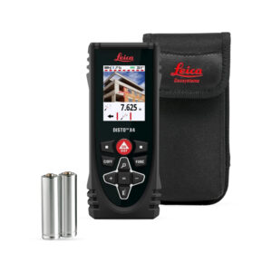Leica Disto X4, widok na białym tle