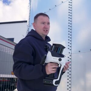 SHARE SLAM S100 w pracy, kadr z filmu geosite4D